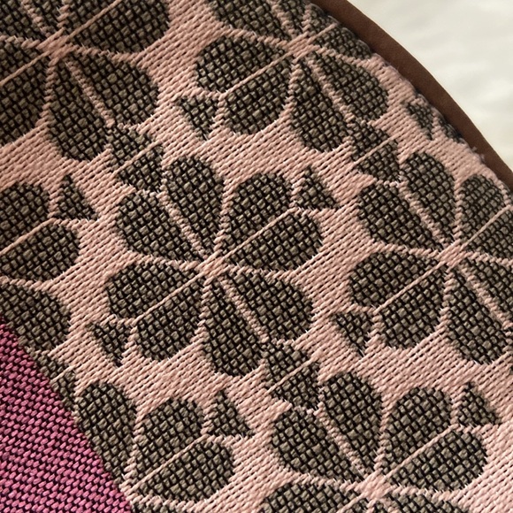 NWOT* Kate Spade Jacquard Spade Flower Cosmetic Bag - Picture 8 of 13